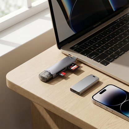 ClipReader™ - Memory Card Reader